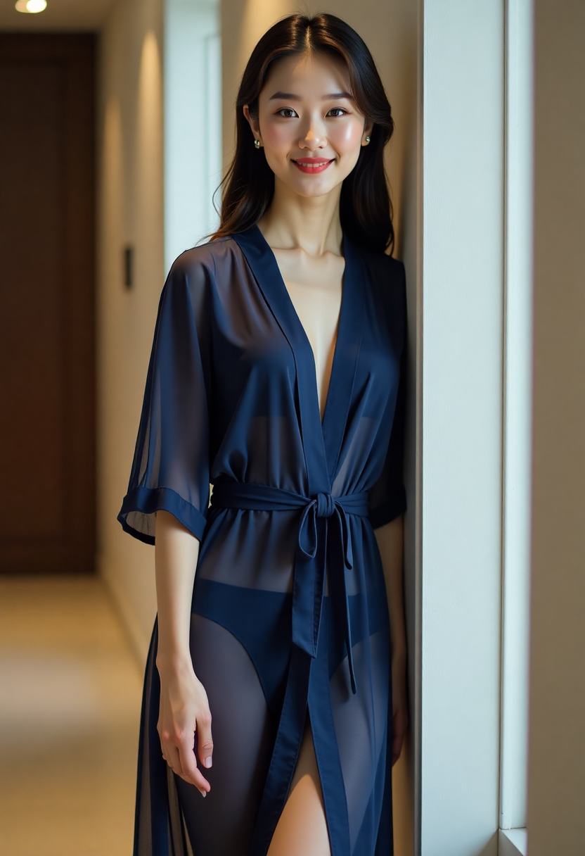 坠入春夜竖版海报